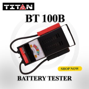 BT-100B Battery Tester for Digital Car & Motorcycle Battery Analyzer