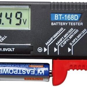 BT-168D Battery Tester Volt Checker | Electronics Hub