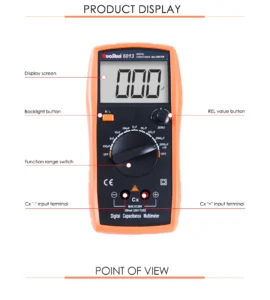 VC6013 Digital LC Meter | Electronics Hub